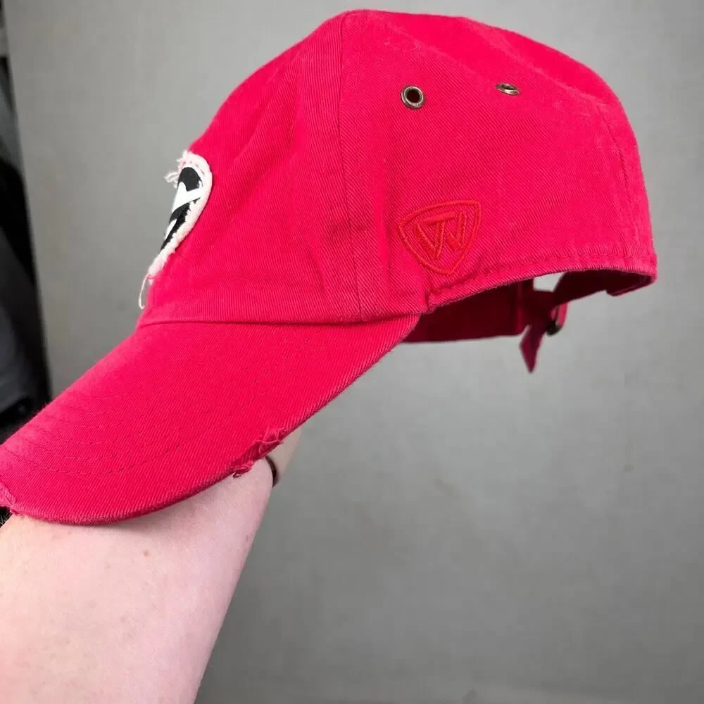 Georgia Bulldogs Classic Red Hat baseball Cap Adjustable distressed One Size